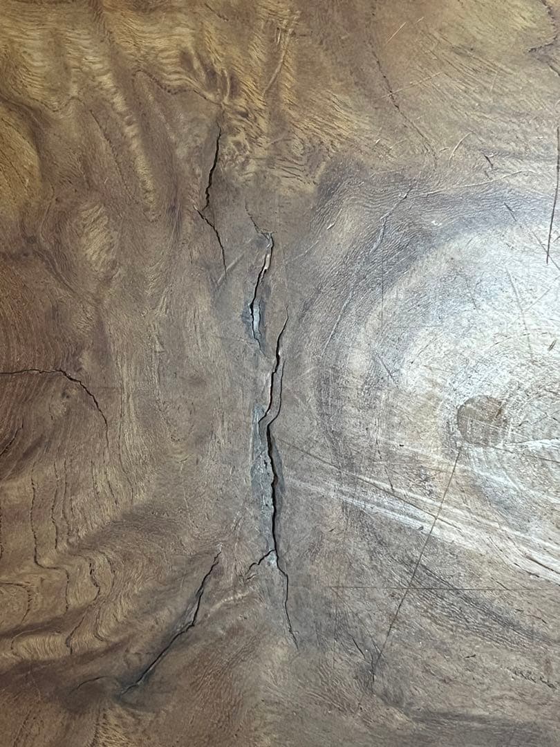 ケヤキ　天然一枚板　ローテーブル