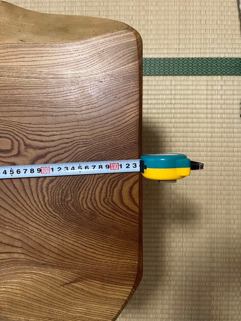 ケヤキ　天然一枚板　ローテーブル