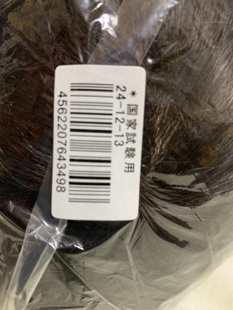 美容師国家試験用カットウィッグ2体新品未開封