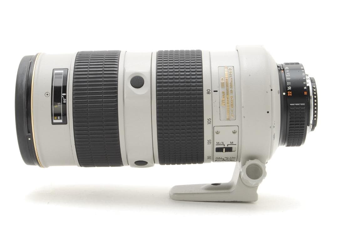 【訳あり品 箱付き】ニコン Nikkor 80-200mm F2.8 D グレー