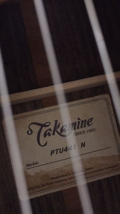 Takamine エレアコ　PTU441N ピースマンさん専用