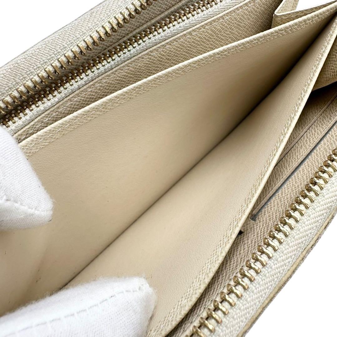 【美品】ルイヴィトン ジッピーウォレット ダミエアズール ラウンドファスナー