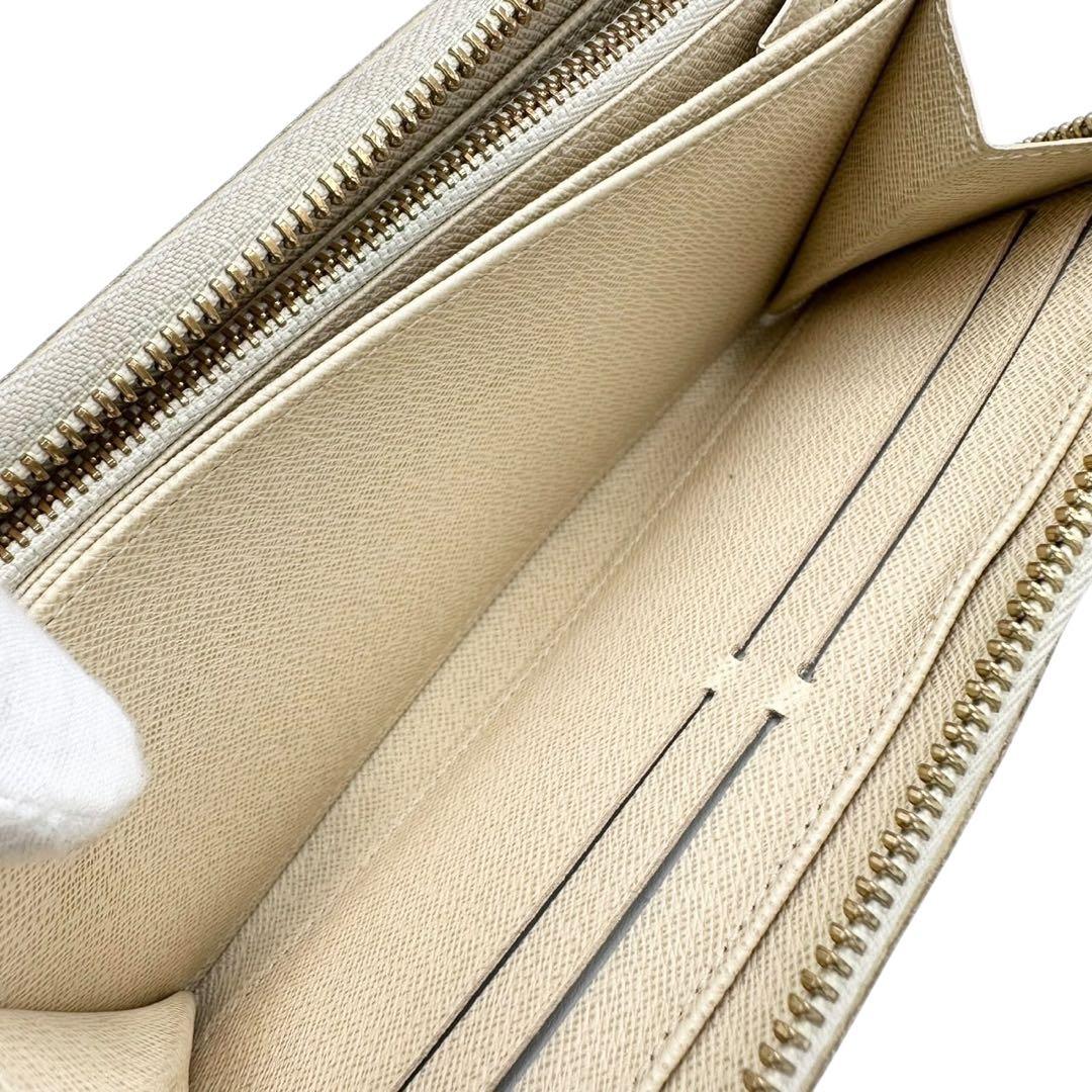 【美品】ルイヴィトン ジッピーウォレット ダミエアズール ラウンドファスナー