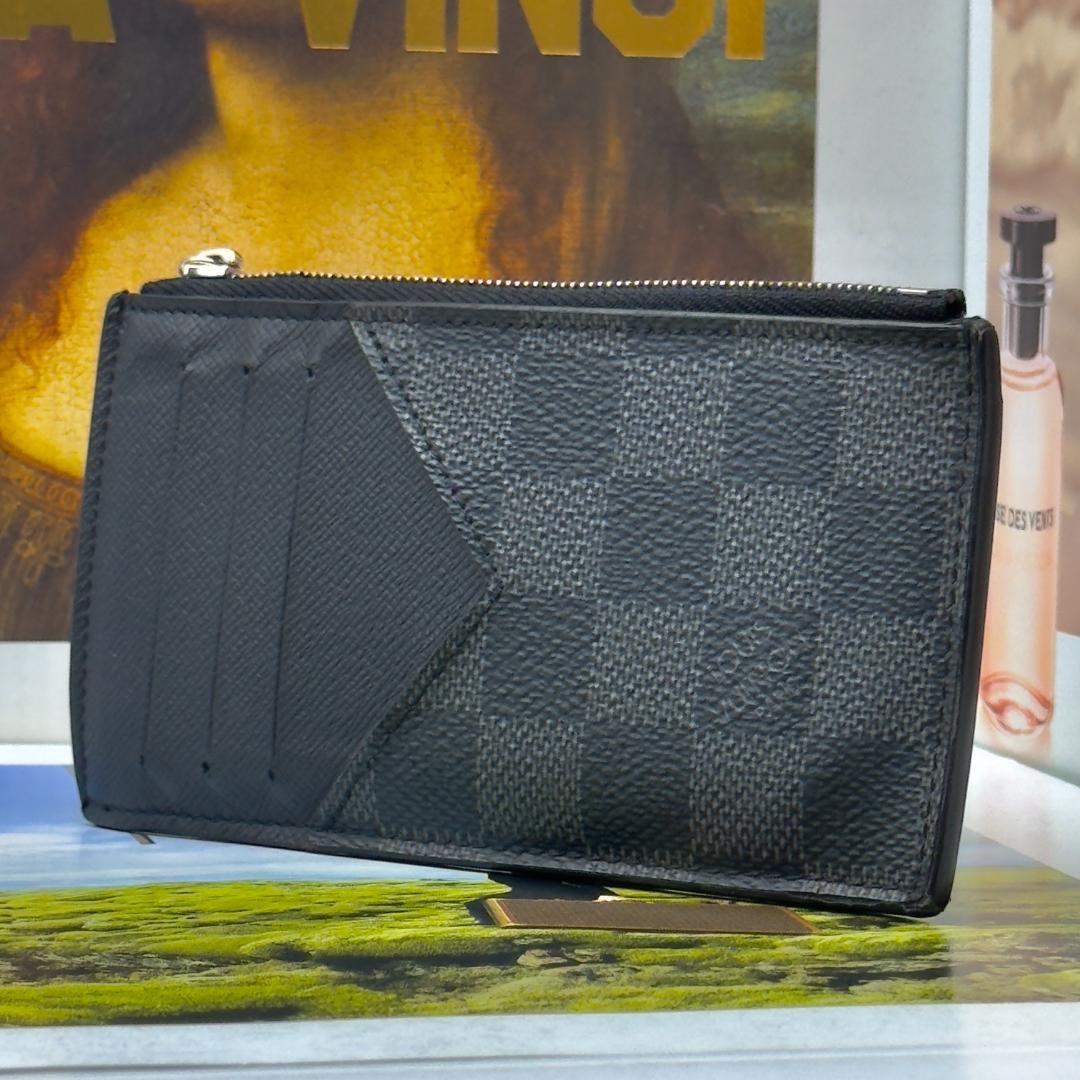極上品 ルイヴィトン ダミエグラフィット カード・ホルダー ケース
