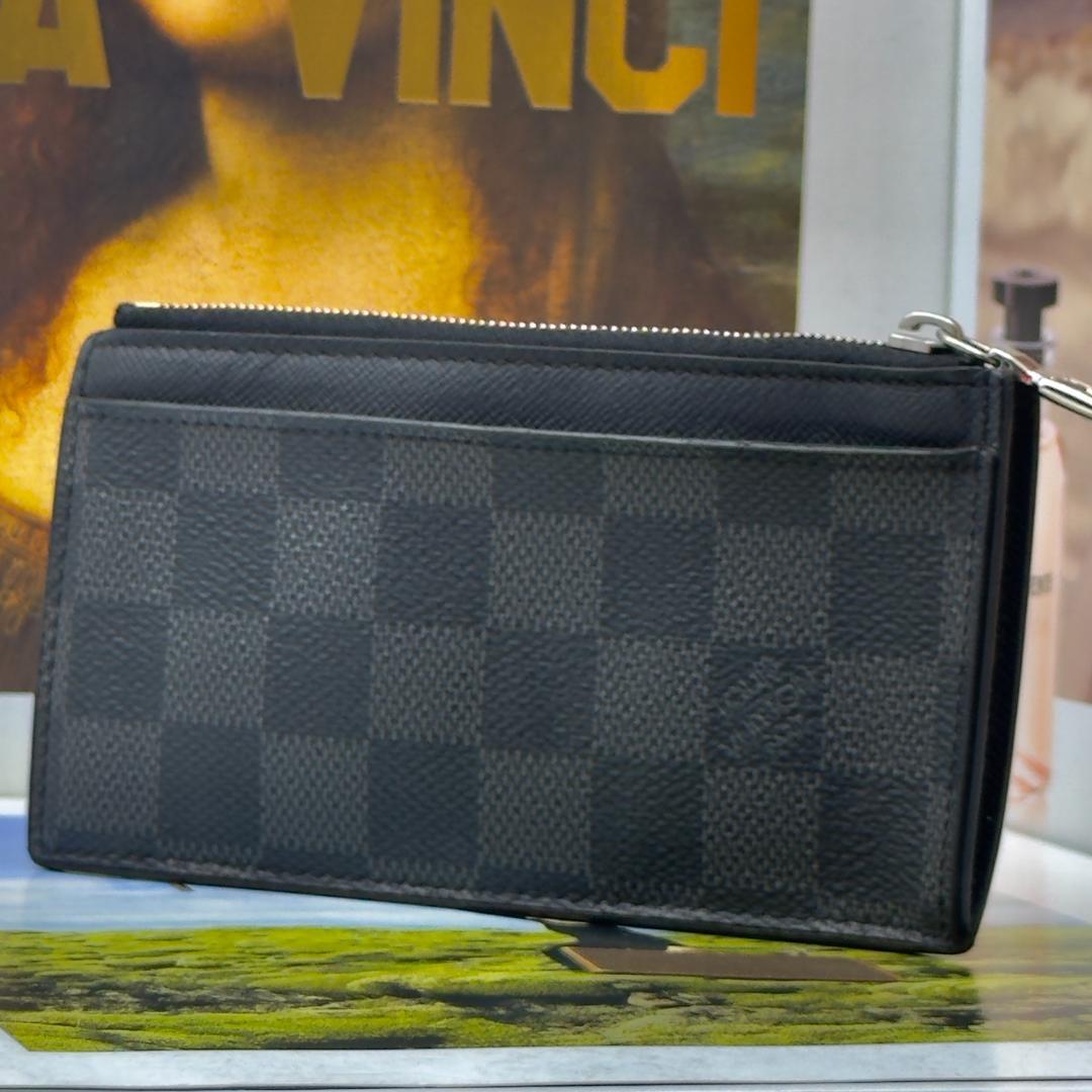 極上品 ルイヴィトン ダミエグラフィット カード・ホルダー ケース