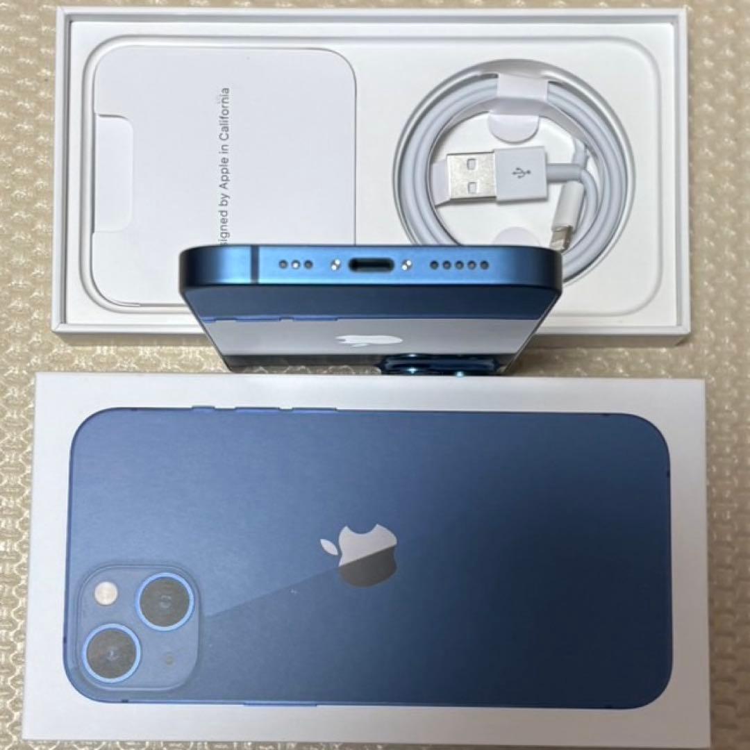 バッテリー最大容量100% iPhone13 128GB SIMフリー 本体