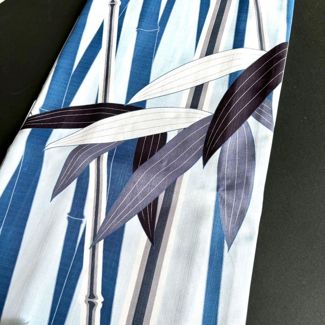 新品タグ付き 撫松庵 浴衣 セオアルファ 夏着物 竹尽くし