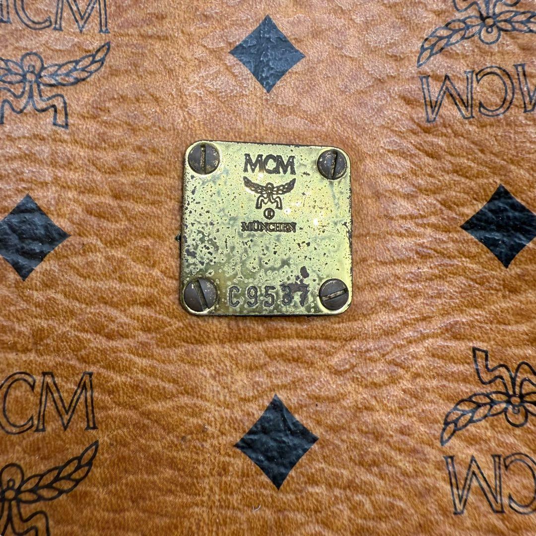 MCM エムシーエム ハンドバッグ ミニボストンバッグ レザー ヴィセトス柄