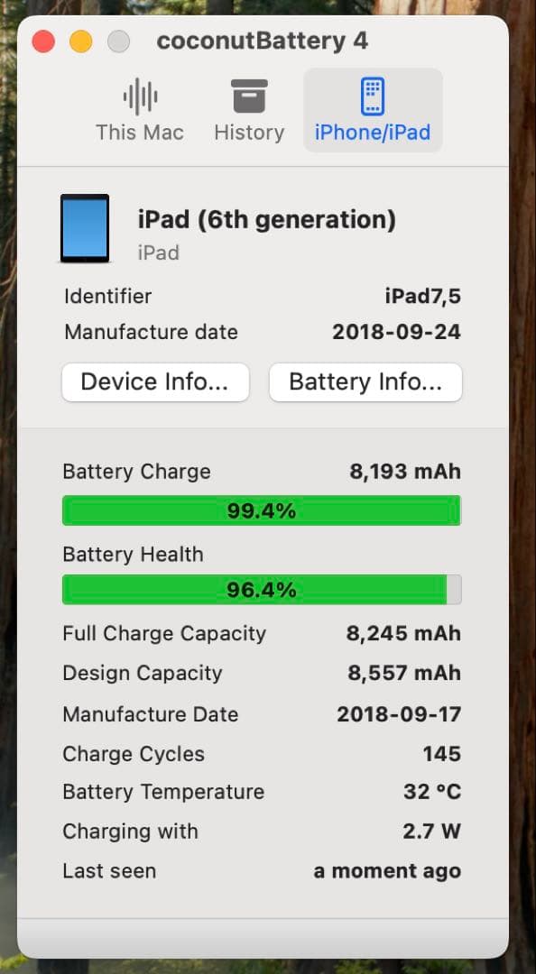 iPad 第6世代 Wi-Fiモデル 32GB スペースグレイ