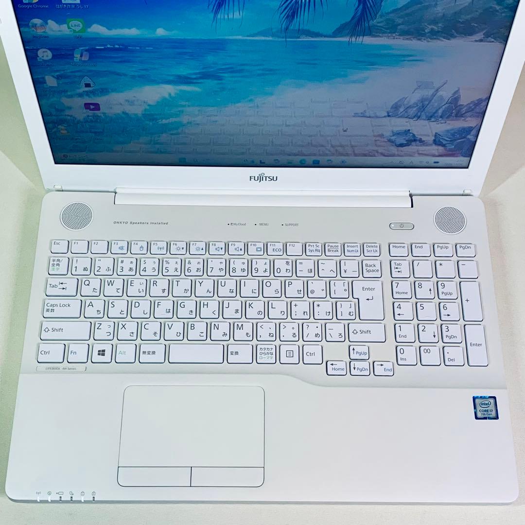 Core i7✨SSD1TB✨32GB✨カメラ✨オフィス✨富士通✨ノートパソコン
