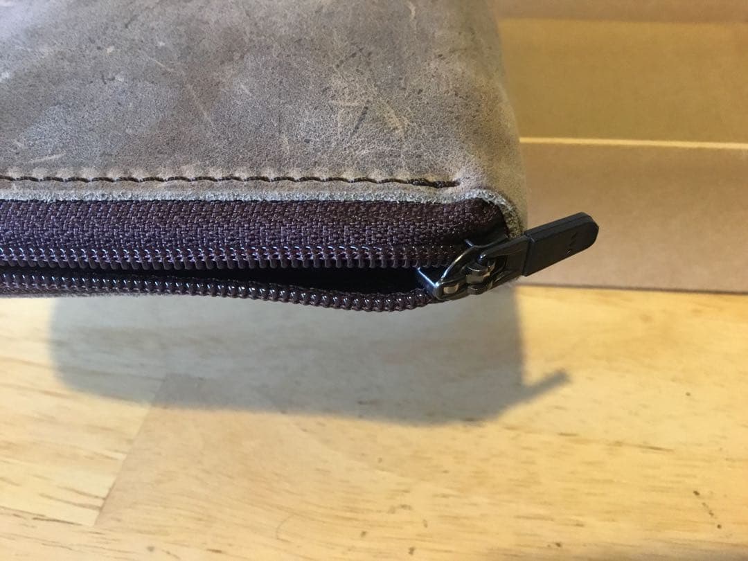 【新品】TIP ZONE 長財布 ブラウン 収納袋付き