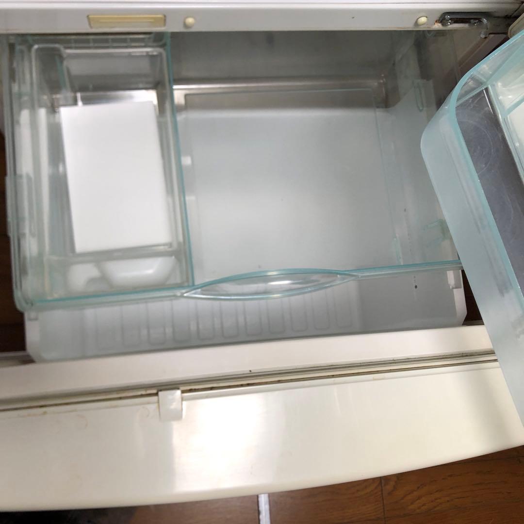 送料込みナショナルWiLL FRIDGE クリームホワイトレトロ冷蔵庫　260l