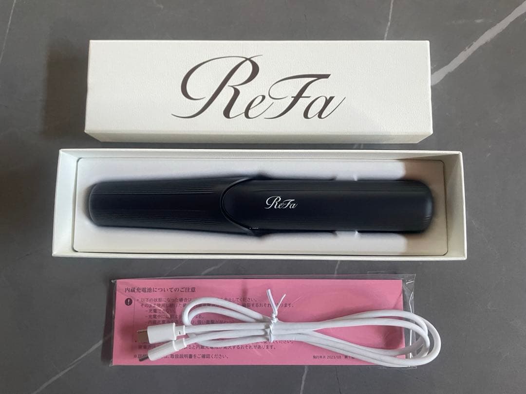 リファフィンガーアイロン STブラック