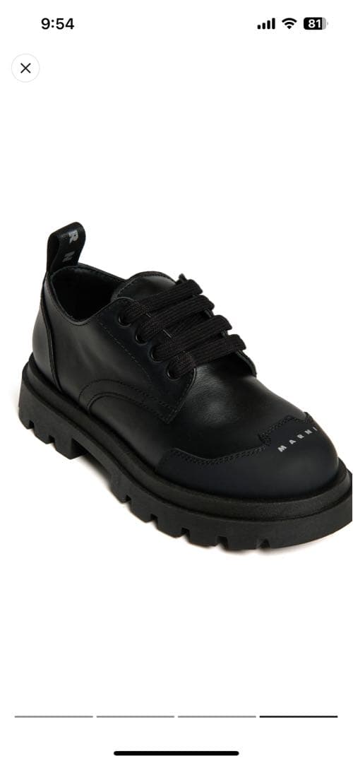 marni ダービーシューズ　ローファー