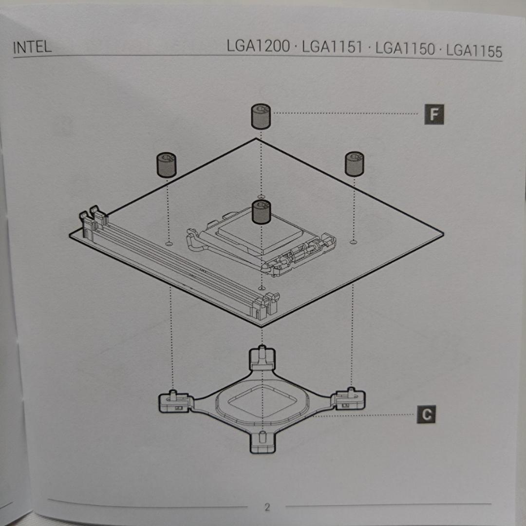 Intel Core i5-12400F & DeepCool AK400セット