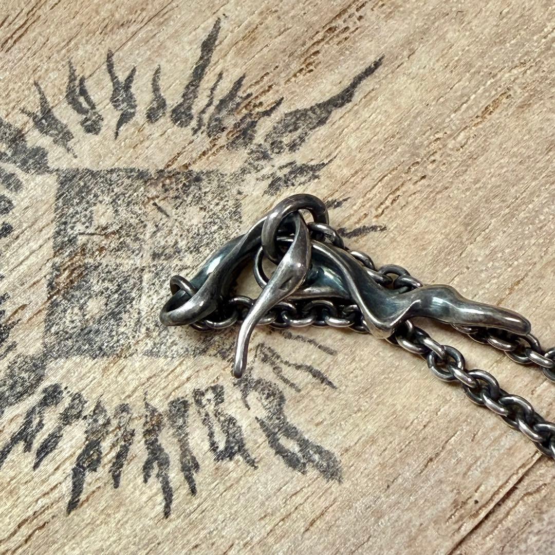 TAUJAN SV925 クロス ロザリオ 十字架 ネックレス チェーン セット