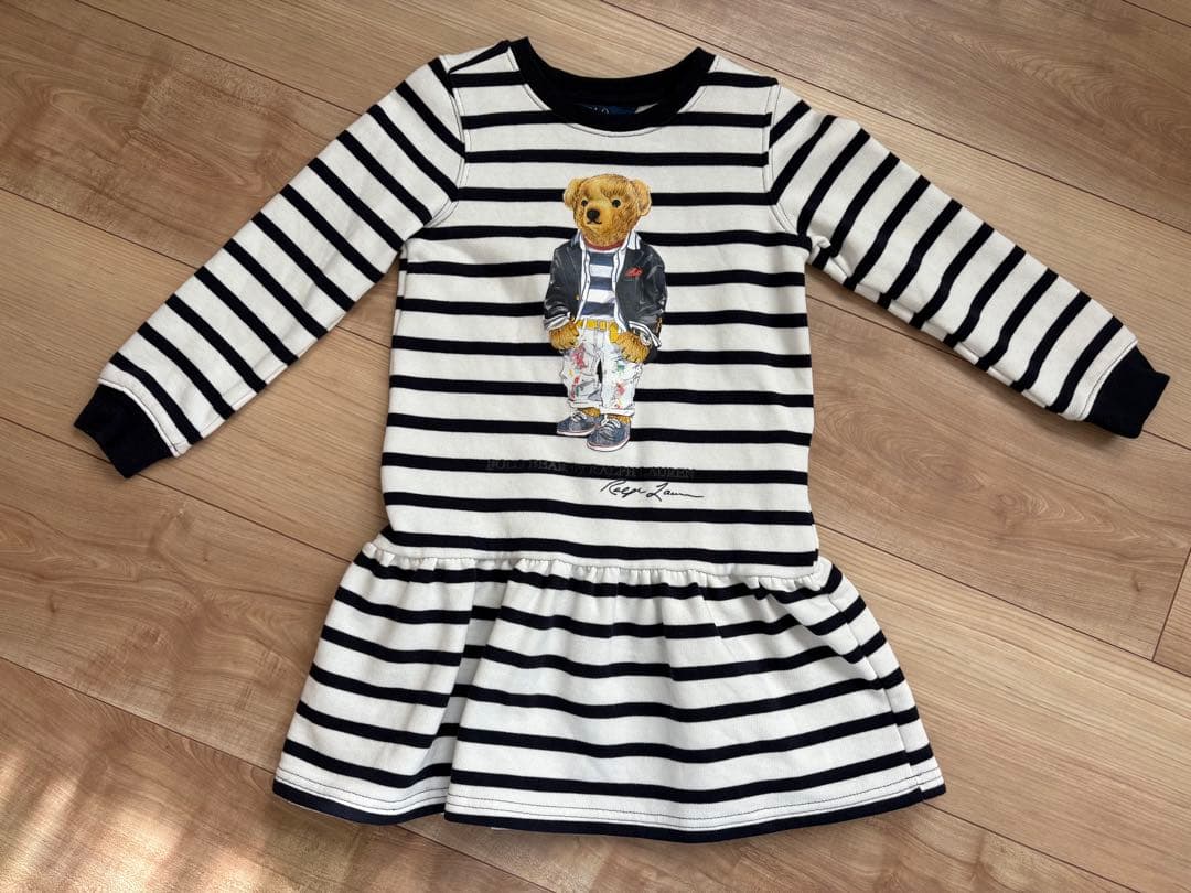 ワンピースとトップス３枚セット　110cm