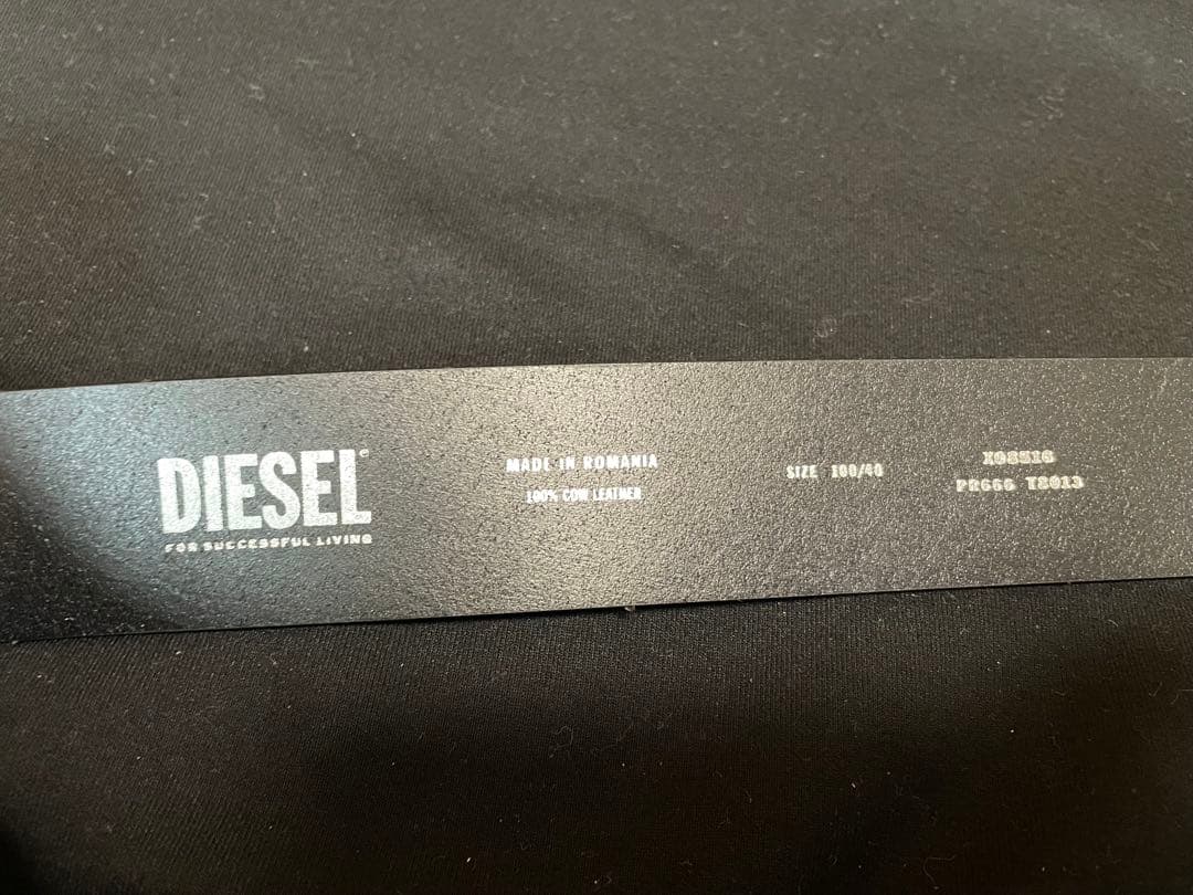 正規品　新品未使用　ディーゼル　メンズ　オーバルD ベルト　サイズ100