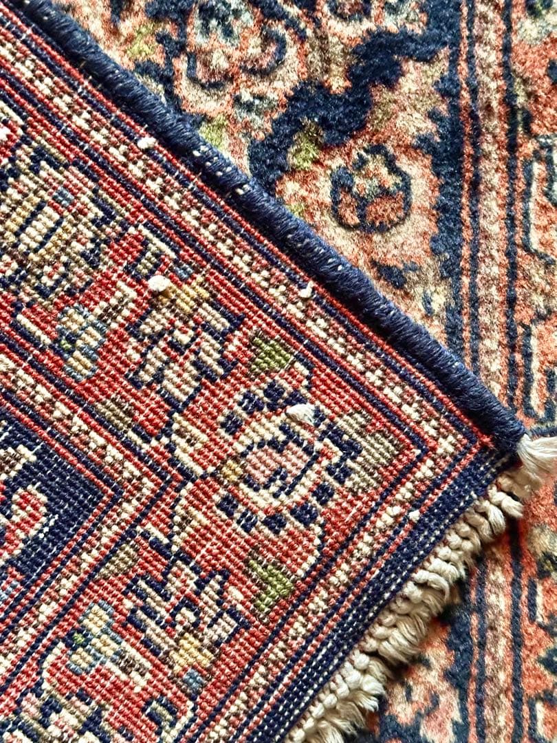 トライバルラグ　ヴィンテージラグ　ペルシャ絨毯　サルーク　ヴィレッジラグ　美品