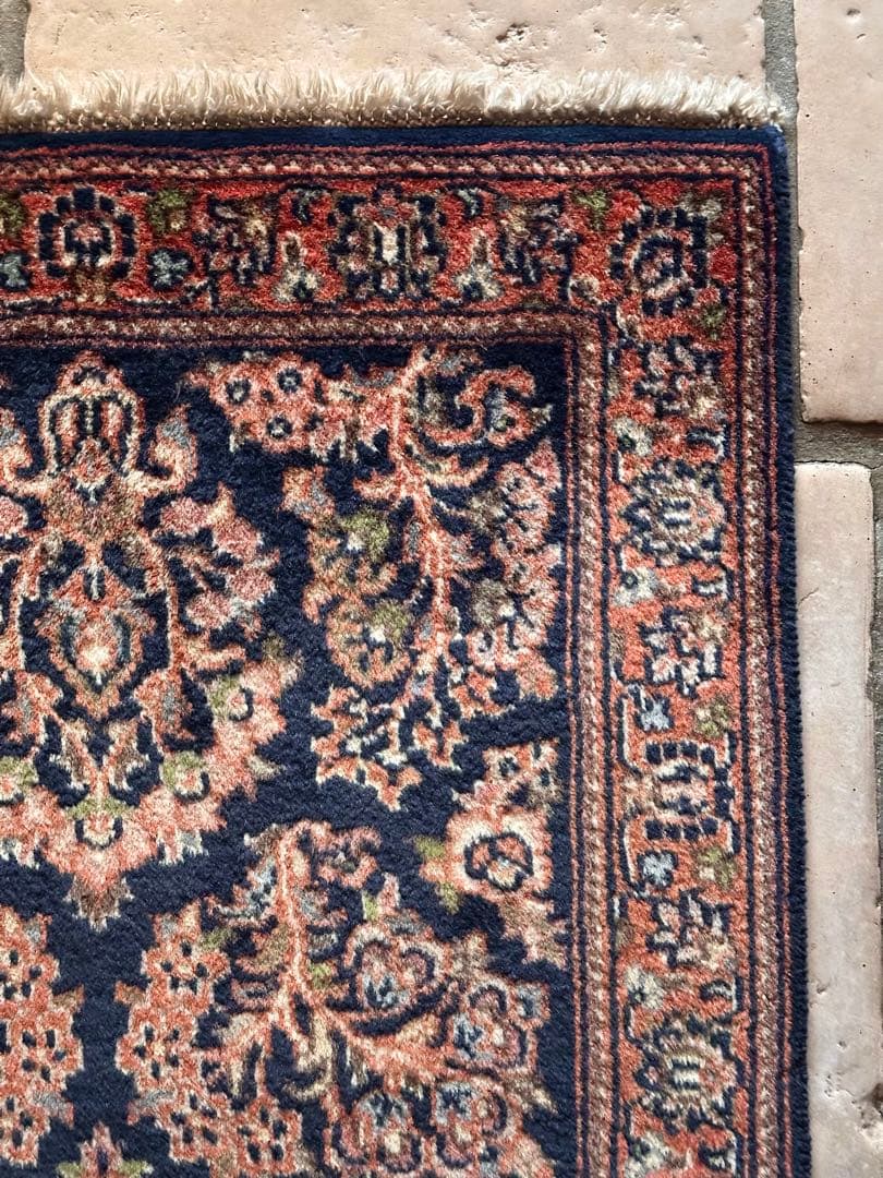 トライバルラグ　ヴィンテージラグ　ペルシャ絨毯　サルーク　ヴィレッジラグ　美品