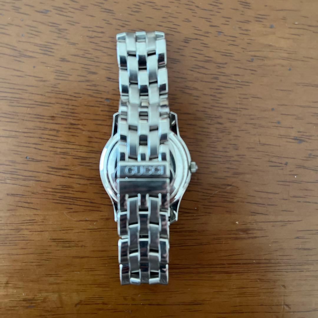GUCCI ステンレススチール アナログ時計