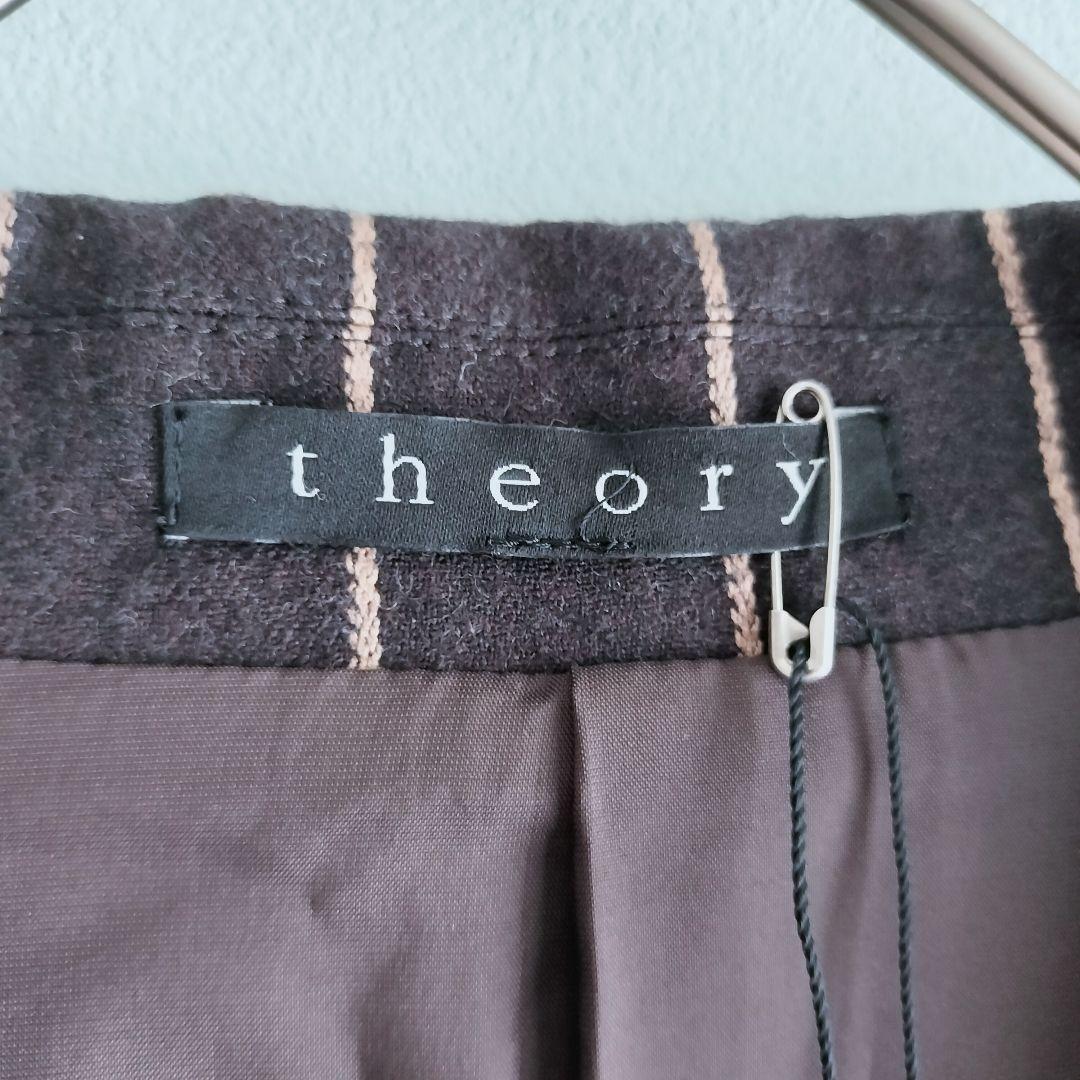 奏羽 セオリー Theory パンツスーツ セットアップ ストライプ