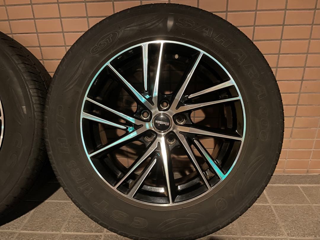 ★☆タイヤホイールSET 225/65R17 INSET38☆★愛知県手渡し限定