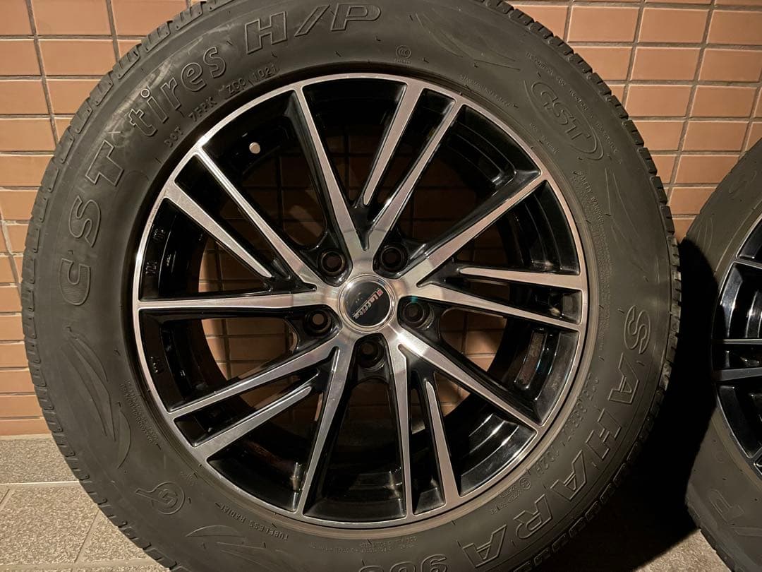 ★☆タイヤホイールSET 225/65R17 INSET38☆★愛知県手渡し限定