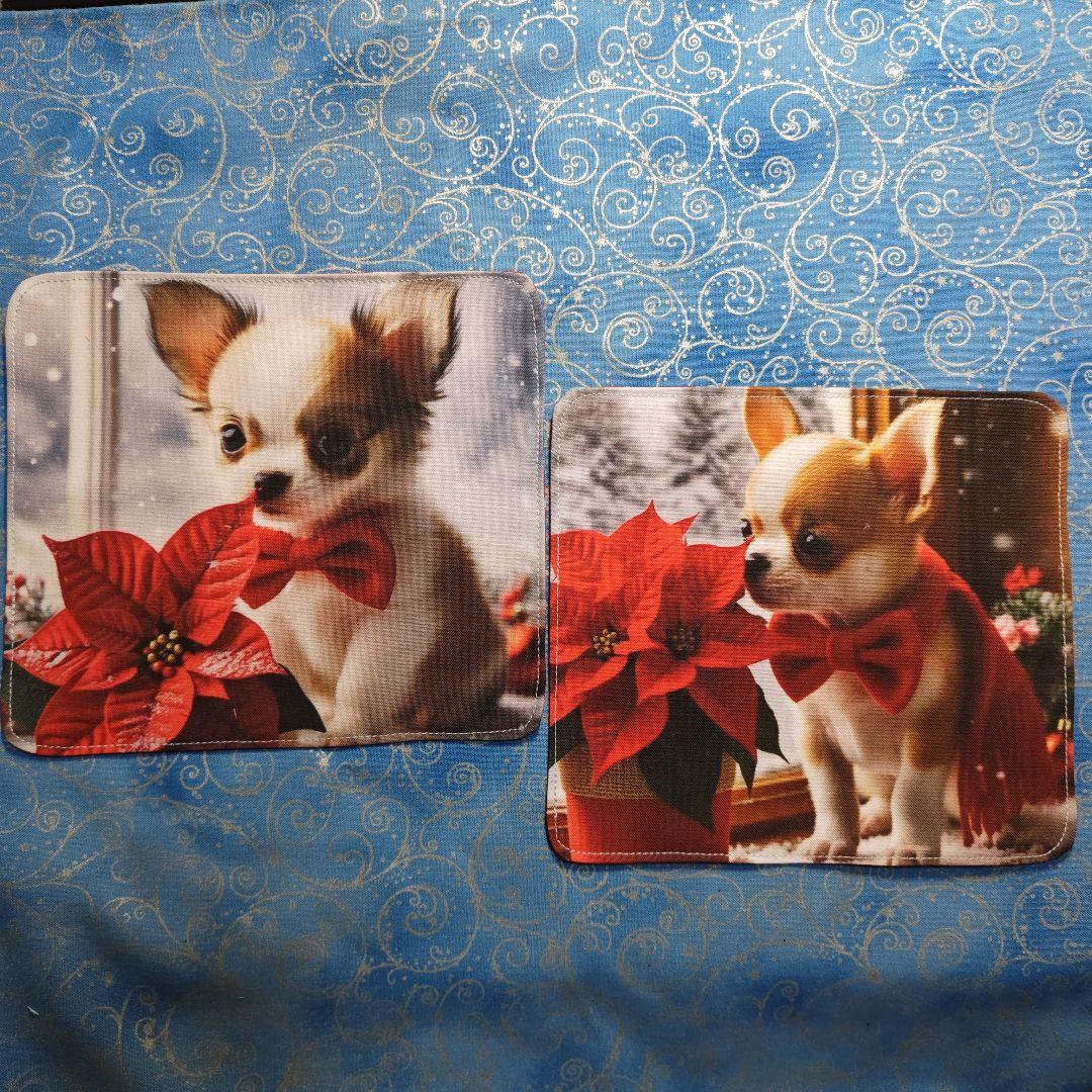 ★CHIYO★　ハンカチ　ワンコさん柄　22枚