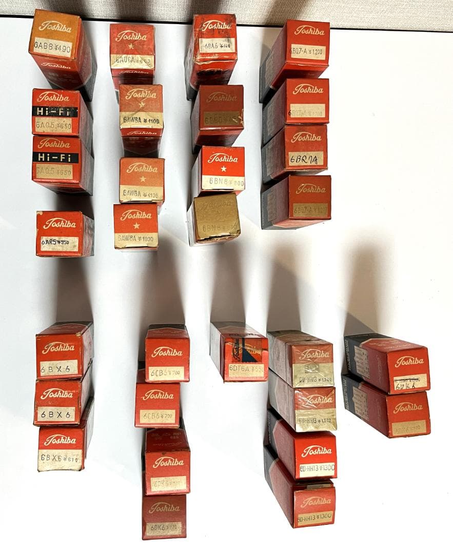 真空管 東芝 ３０本セット