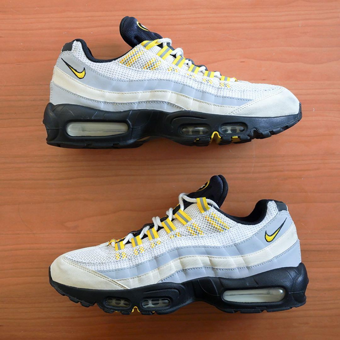 Nike Air Max 95 Essential 27.0 イエロー グレー