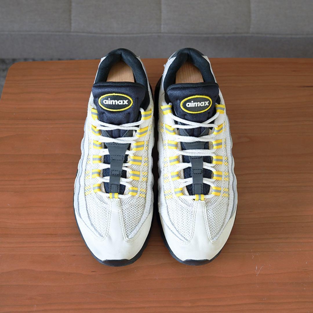 Nike Air Max 95 Essential 27.0 イエロー グレー