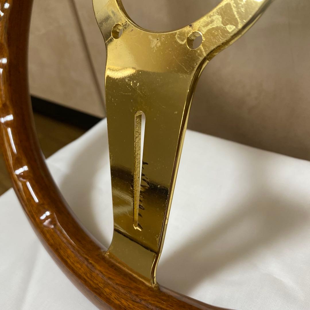 ナルディ ウッドステアリング 32.5パイ