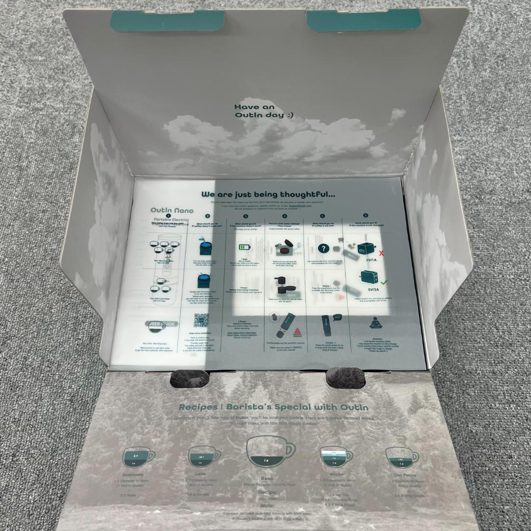送料無料 新品 アウティン ナノ コーヒーメーカー エスプレッソマシン カーキ