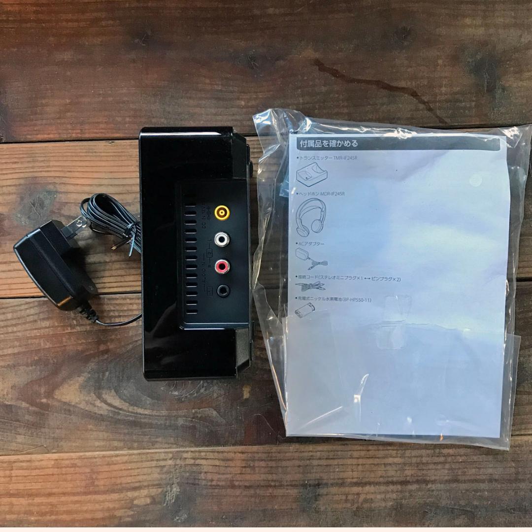 新古品｜ソニー IRワイヤレスヘッドホン SONY NDR-IF245R／RK