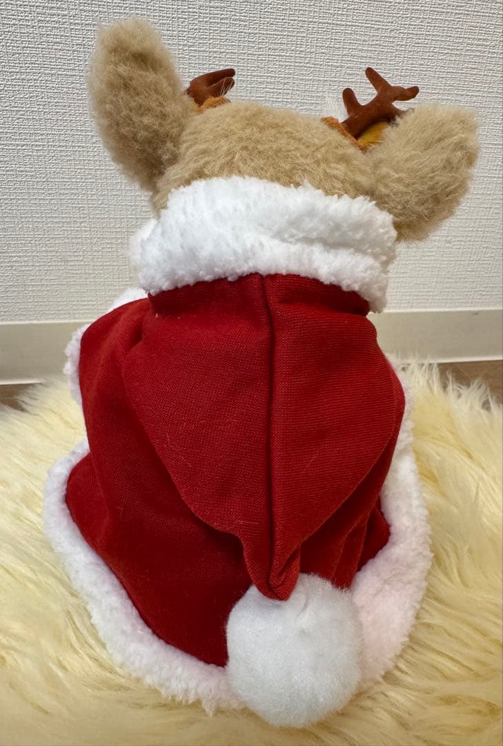 海外作家様作　トナカイコスチュームのテディベア