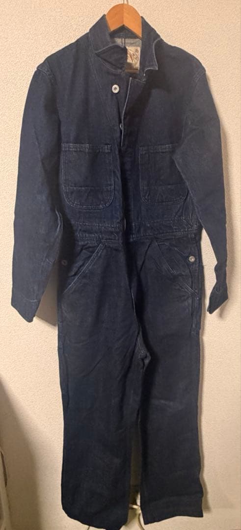 EVISU インディゴデニム オーバーオール・つなぎ