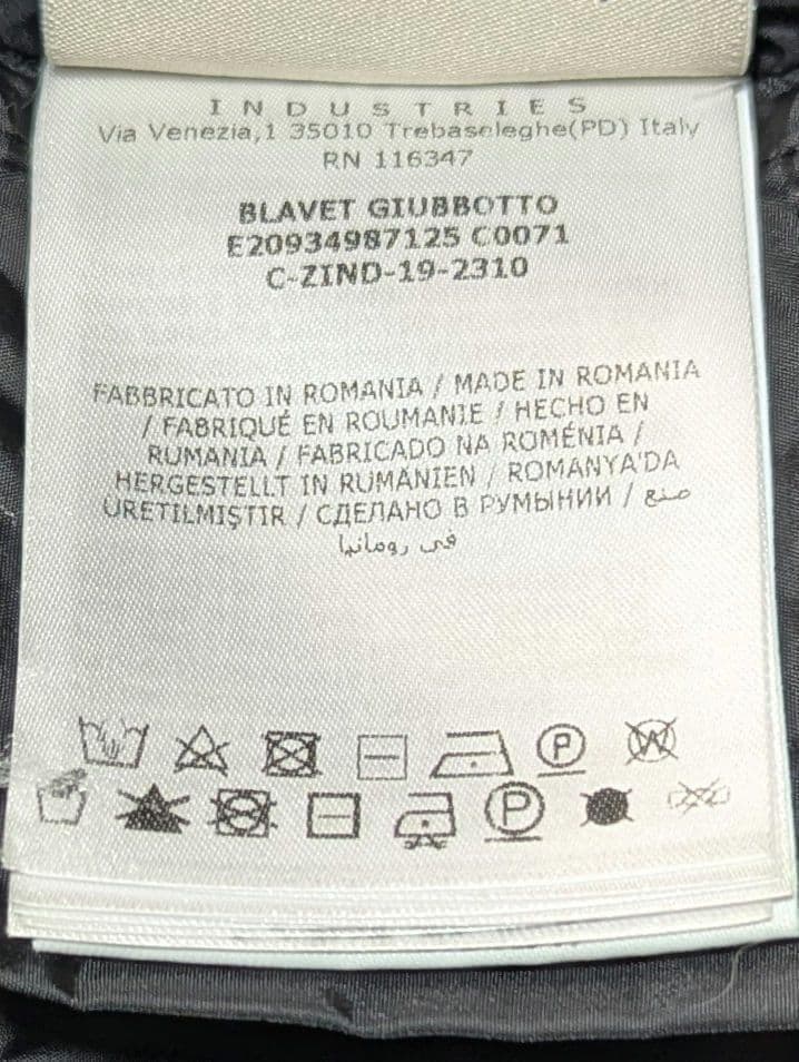 【美品】MONCLER BLAVET ダウンジャケット フォックスファー