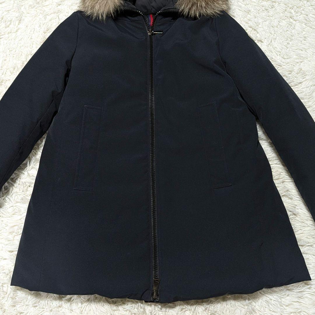 【美品】MONCLER BLAVET ダウンジャケット フォックスファー