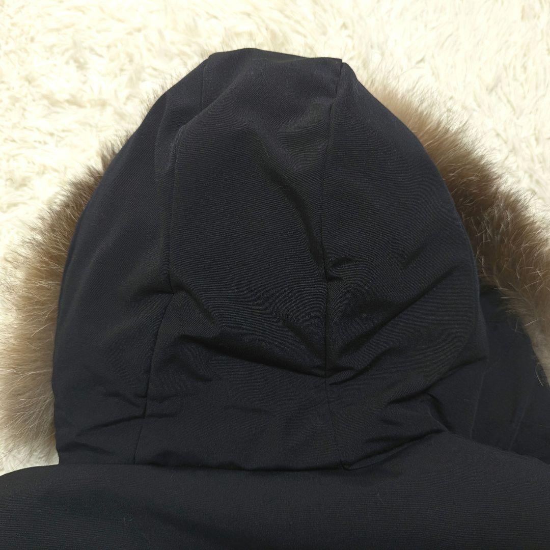 【美品】MONCLER BLAVET ダウンジャケット フォックスファー