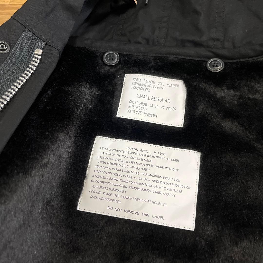 今週中値下げ　最終価格新品 HOUSTON M-51 パーカー モッズコート S
