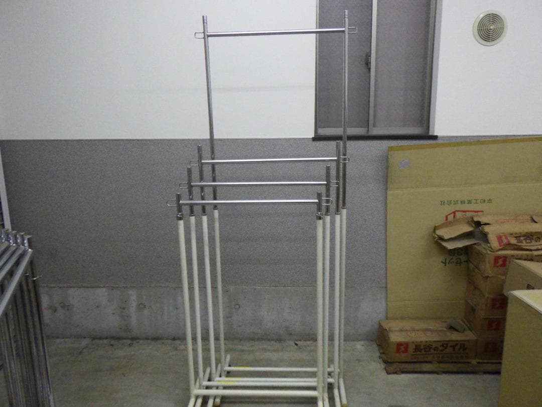 【直接引き取り限定】 ハンガーラック １６台セット 催事 店舗什器