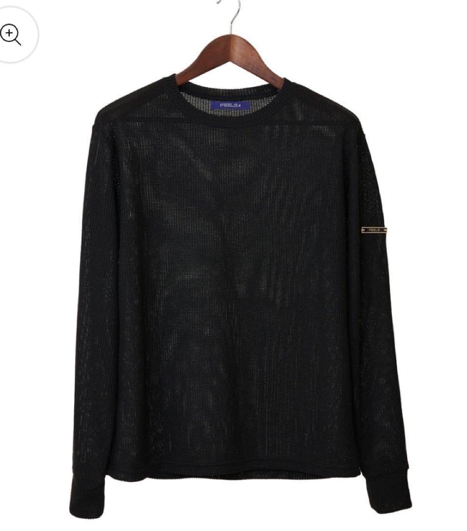 feels THERMAL SHIRT BLACK 上杉柊平
