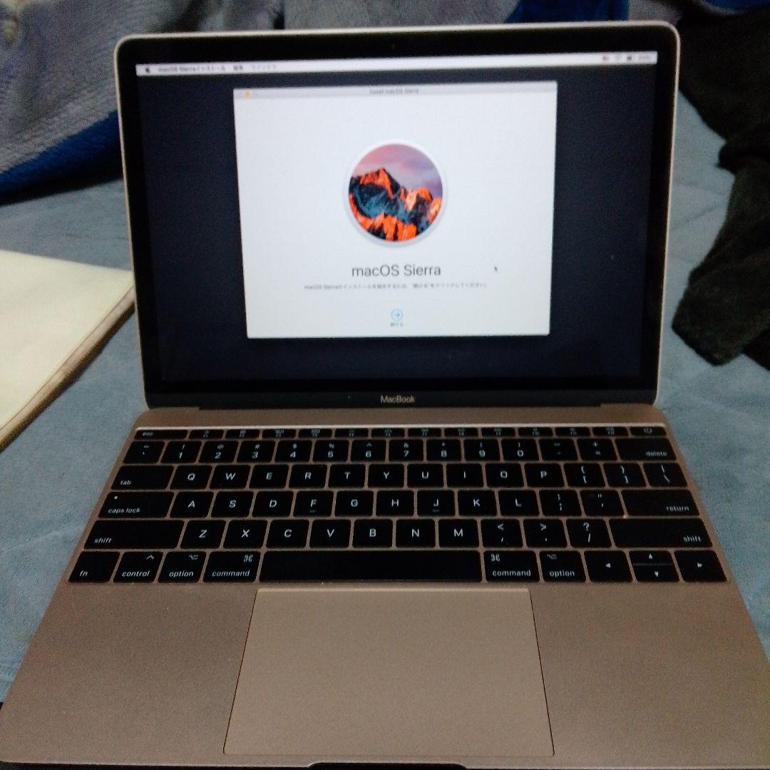 ジャンク MacBook 12インチ + 充電器 & カバー
