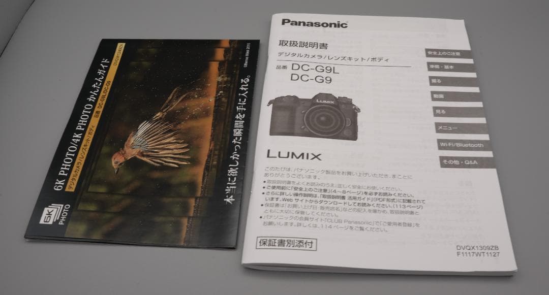 【美品】　LUMIX DC-G9　G9 PRO ボディ シャッター数　約3733