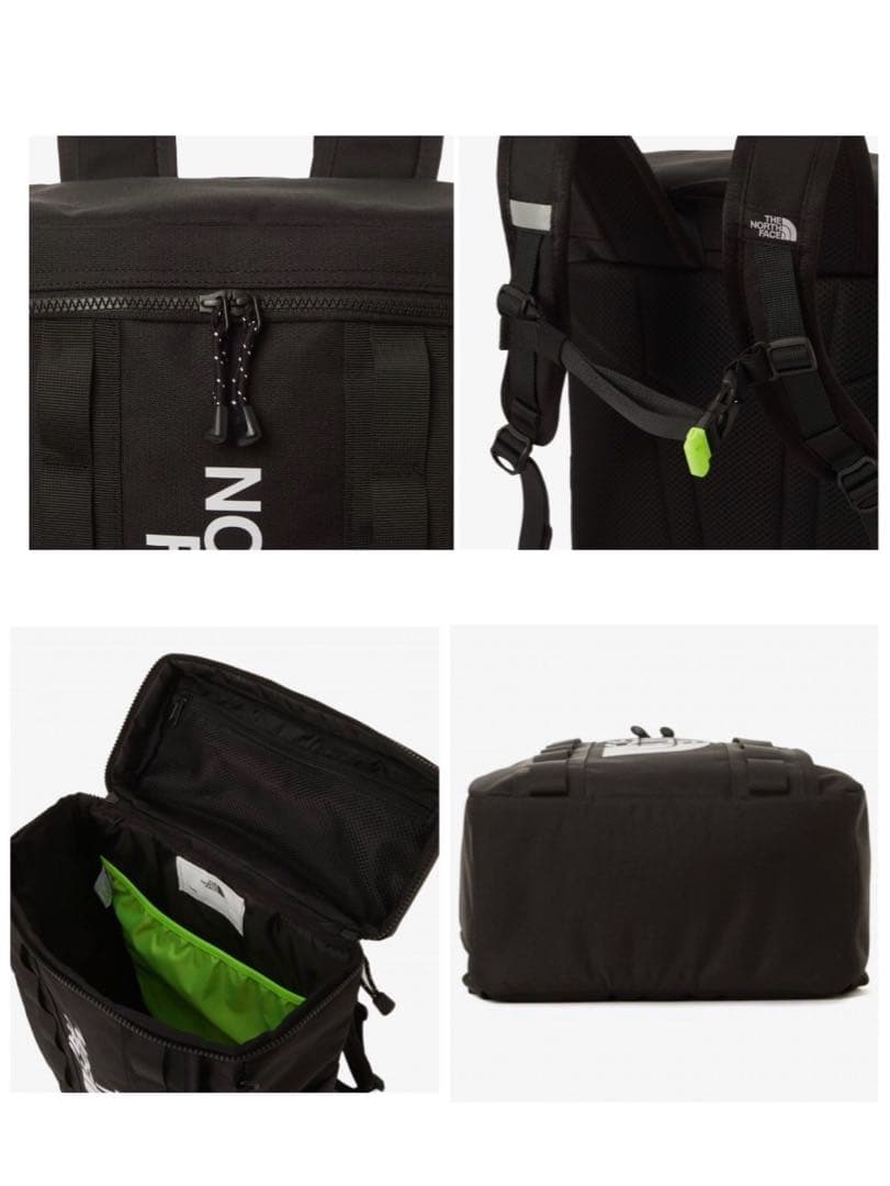 新品未使用 ノースフェイス キッズ アルファボックス リュック 15L ブラック