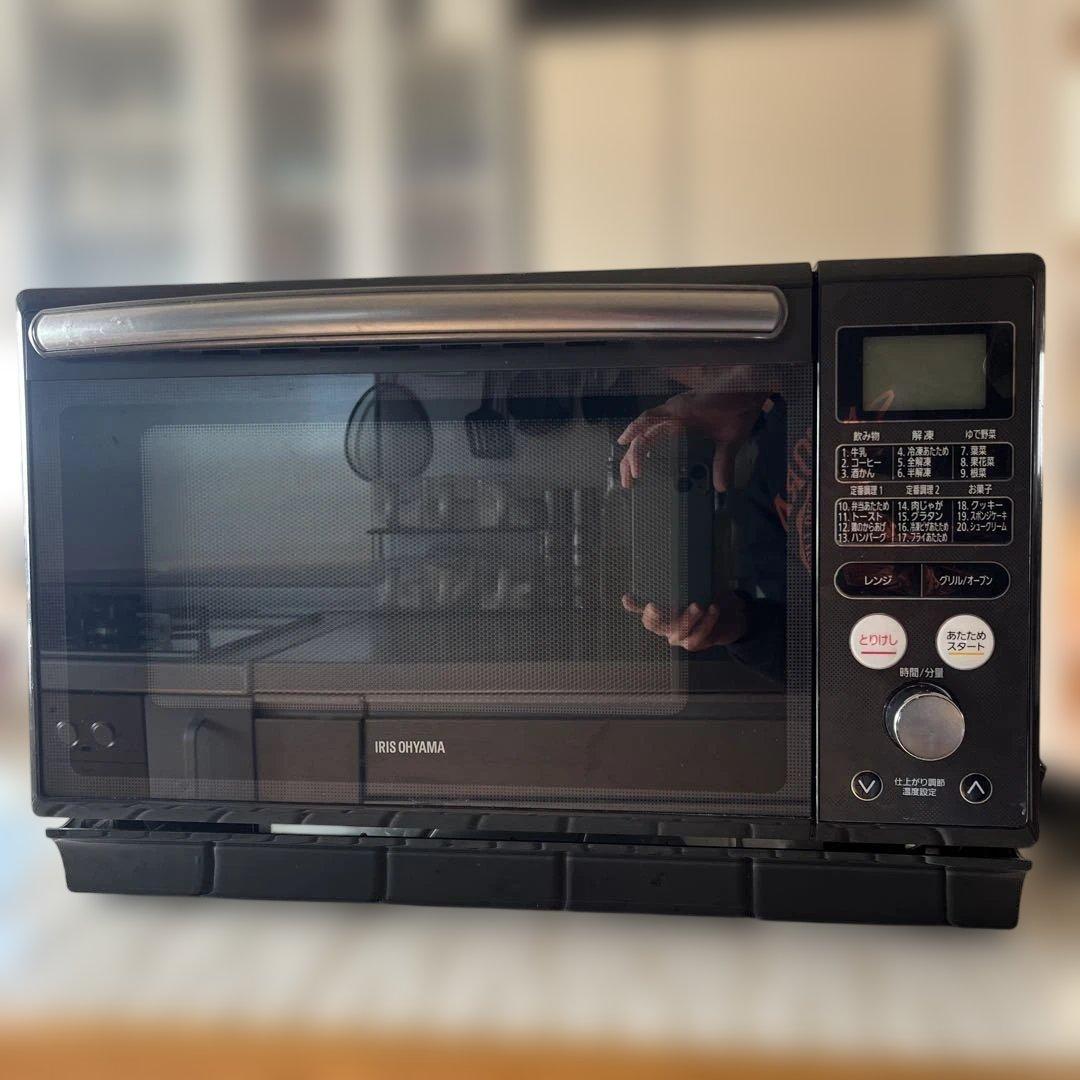 IRIS OHYAMA スチームオーブンレンジ MO-FS2403-B