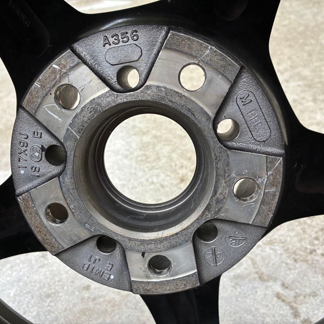 WORKエモーション 17インチ 9J ホイール 2本