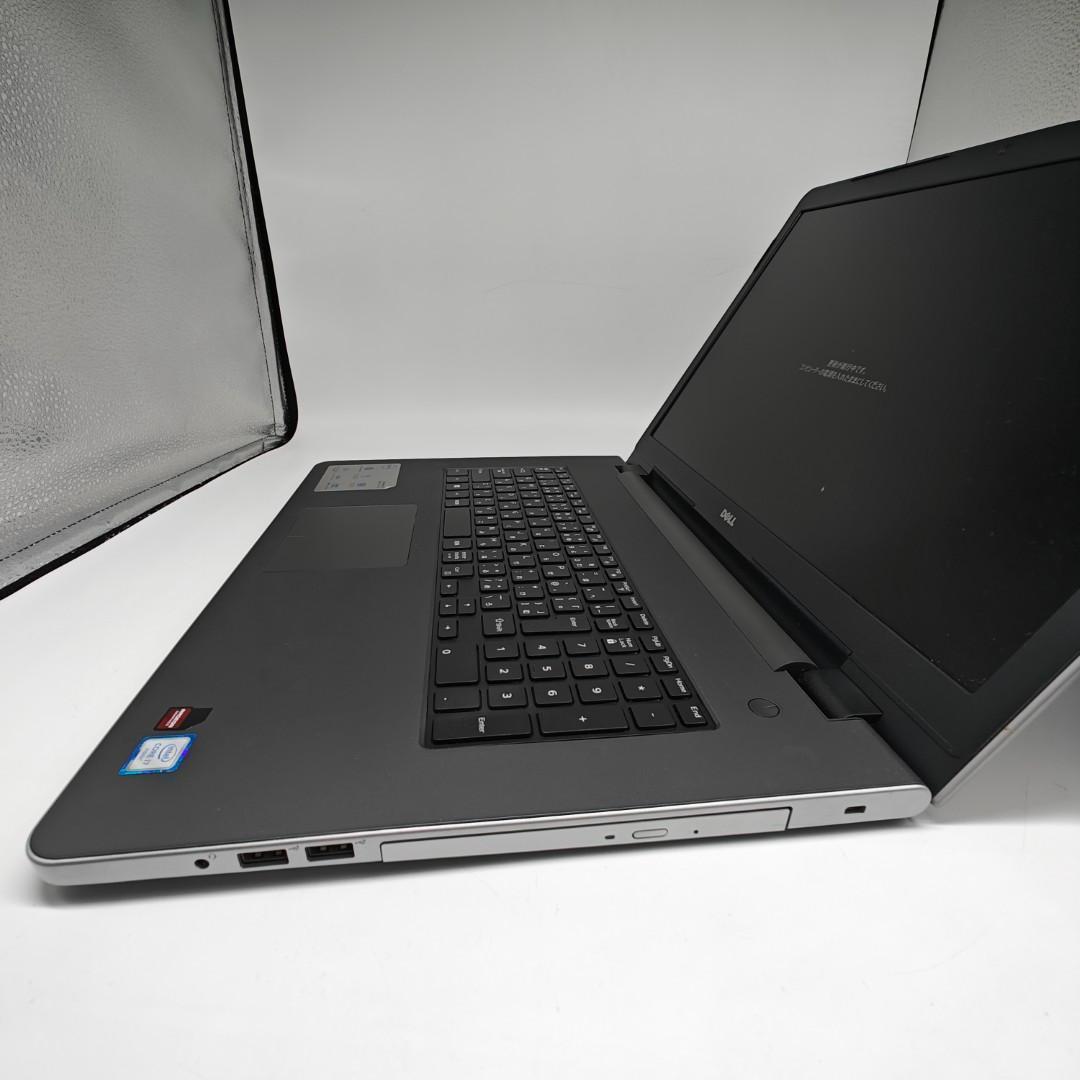 【DELL】高速i7 SSD256GB 16GB 17.3型 グレー ノートPC