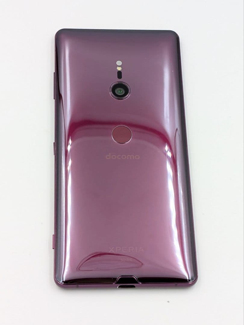 SIMロック解除済み Xperia XZ3 SO-01L ボルドーレッド 本体